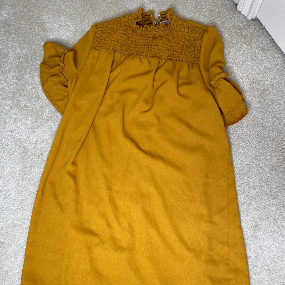 Gold Color Dress